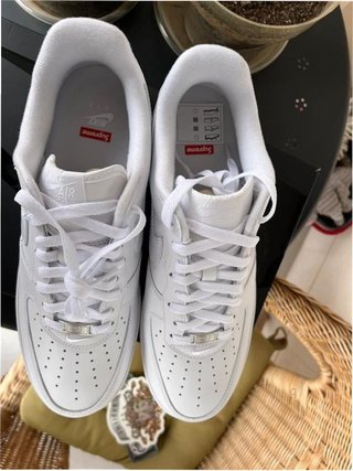 Nike Air Force 1 Low Supreme Blanco Talla 38