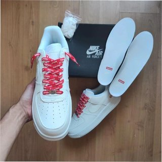 Nike Air Force 1 Low Supreme Blancas Talla 40.5