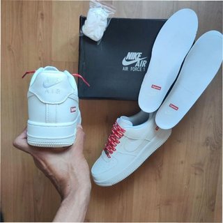 Nike Air Force 1 Low Supreme Blancas Talla 40.5