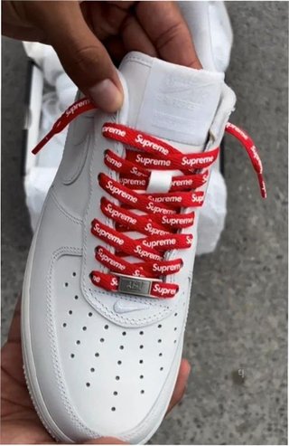 Nike Air Force 1 Low Supreme Blancas Talla 40.5