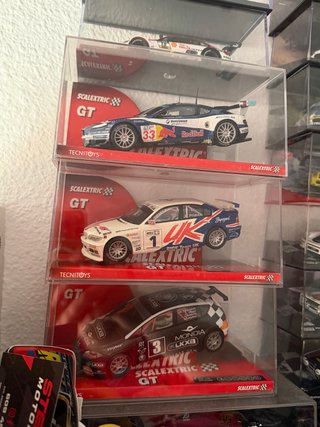 Lote 3 Coches Scalextric GT