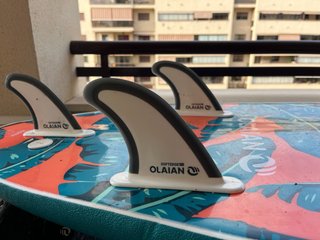 Tabla surf - espuma 7'8 75L para empezar