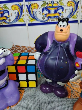 Figuras Disney + Cubo Rubik