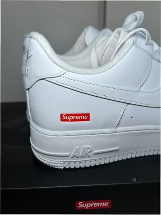 Nike Air Force 1 Low Supreme Blancas Talla 40.5