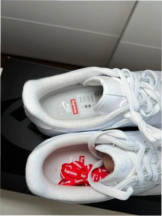 Nike Air Force 1 Low Supreme Blancas Talla 40.5