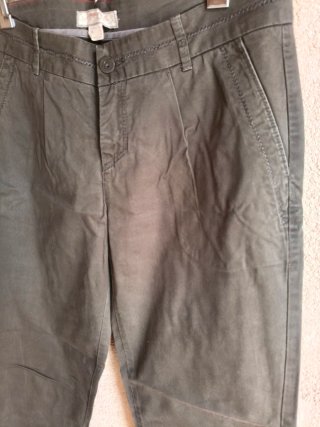 Pantalones Chinos Verde Oliva