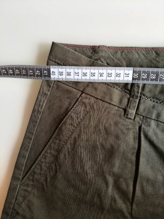 Pantalones Chinos Verde Oliva