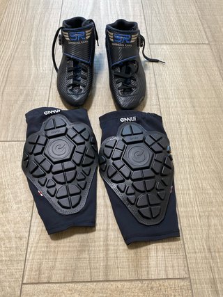 Patines Simmons + Rodilleras Ennui