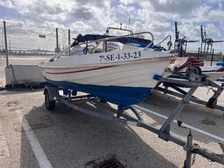 Embarcación recreo/pesca con carro