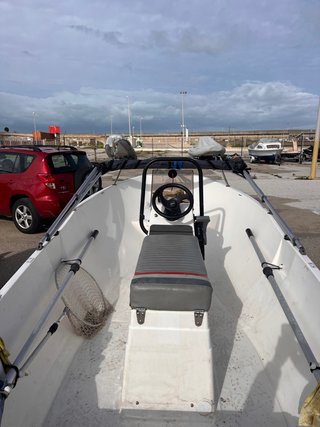 Embarcación recreo/pesca con carro