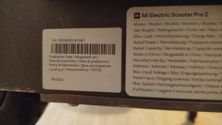 Patinete Eléctrico Xiaomi Negro