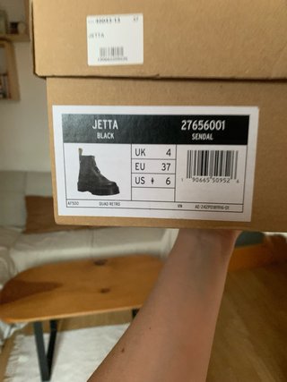 Botas Dr. Martens Jetta Plataforma Cremallera