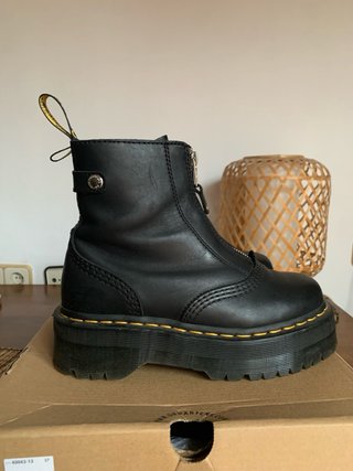 Botas Dr. Martens Jetta Plataforma Cremallera