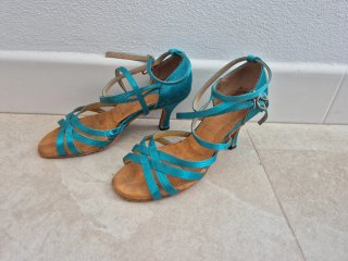 Zapatos de baile salón salsa bachata
