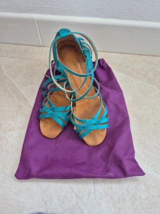 Zapatos de baile salón salsa bachata