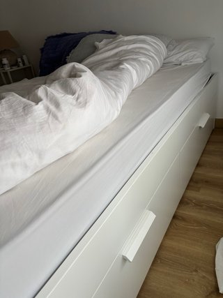 Cama Ikea 135x200 con 4 cajones