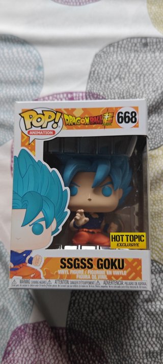Funko Pop! SSGSS Goku 668 Dragon Ball Super