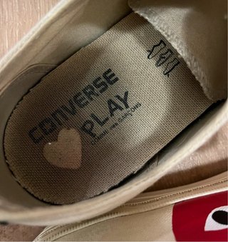 Zapatillas Comme des Garçons x Converse Corazón