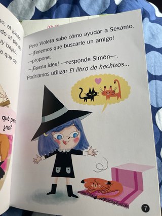 Violeta Medialuna, 1. & 2.