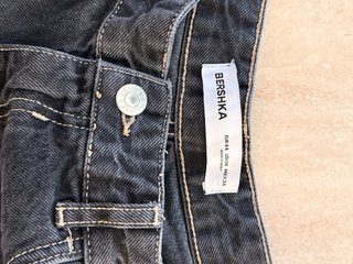 Pantalones Bershka Negros Talla L Estrellas