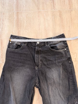 Pantalones Bershka Negros Talla L Estrellas