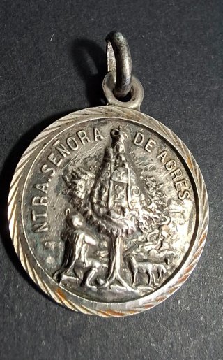 Medalla Plata Ntra. Señora de Agres