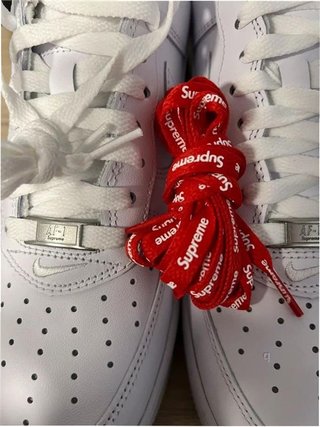 Nike Air Force 1 Low Supreme Blanco Talla 40.5