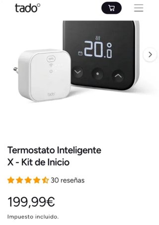 Kit Starter Termostato Inteligente X NUOVO