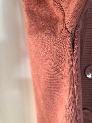 Cárdigan Stradivarius Rosa Rombo Talla M
