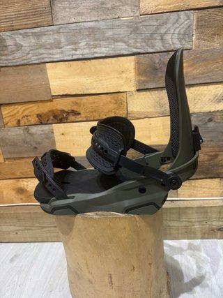 Fijaciones Snowboard Union Force L Verde Militar