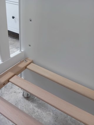 Cuna de bebé Occitane blanca