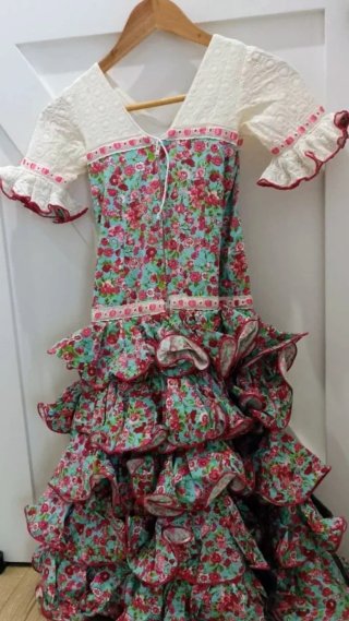 Traje Flamenca Niña 4-6 años (100cm)
