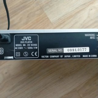 Reproductor DVD JVC
