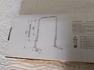 GRIFEMA GB1105-4 Soporte TV Mesa
