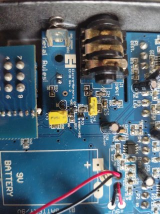 Electro-Harmonix Metal Muff averiado