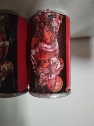Lote 6 Mini Latas Coca-Cola Vintage Navidad