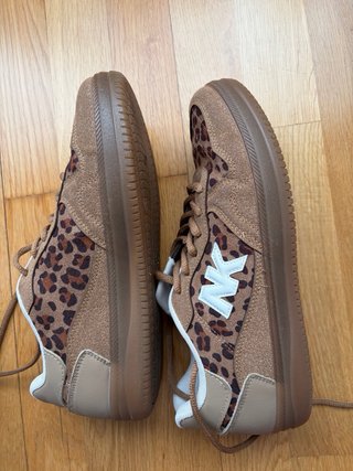Deportivas NK Marrones y Leopardo