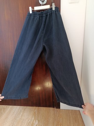 Pantalones Zara negros anchos talla 11-12