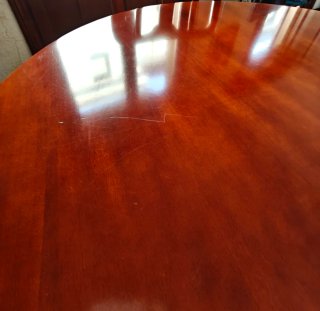 Pack mesa comedor extensible madera + 6 sillas