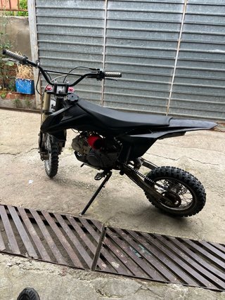 Pit Bike 125cc Negra Motocross