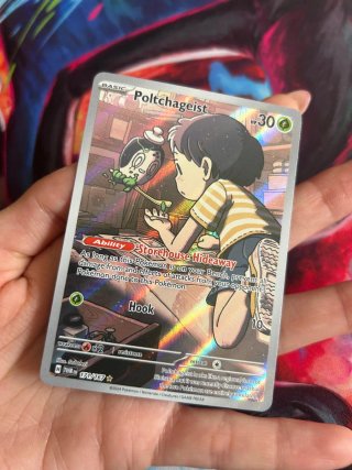 Carta Pokémon Poltchageist 30 HP