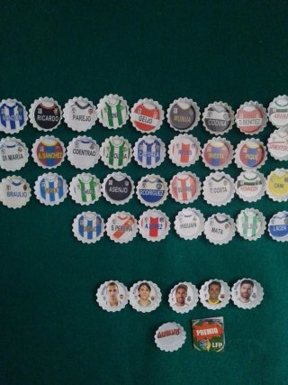 Chapas Fútbol BBVA 2011/12 Colección