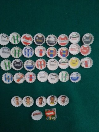 Chapas Fútbol BBVA 2011/12 Colección