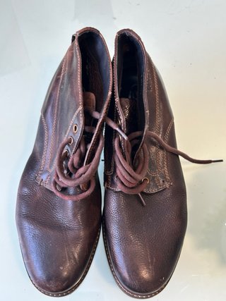 Botas de piel marrón AM