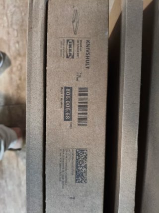 3 ud Cajón bajo IKEA KNIVSHULT gris oscuro 60x60