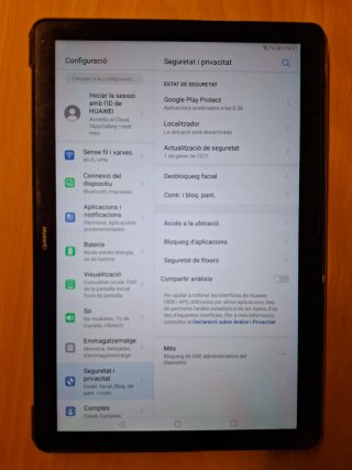 Tablet Huawei MediaPad T5 Negra.