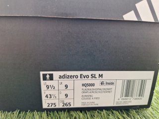 Zapatillas Adidas Adizero evo sl Talla 43 1/3
