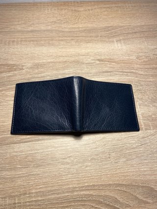 Cartera Mr. Blue Piel Azul