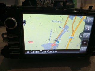 Pantalla navegador GPS Toyota Yaris p13
