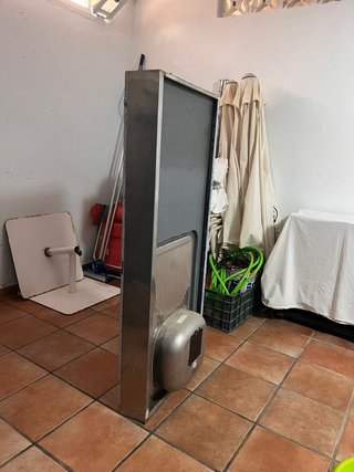 Fregadero industrial inoxidable un seno